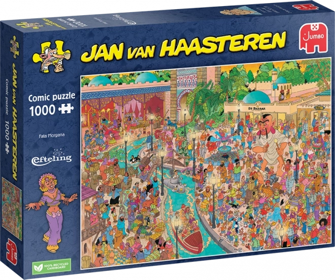 Puzzle JUMBO Jan van Haasteren Efteling Fata Morgana 1000 dílků