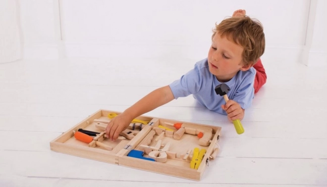 Bigjigs Toys Dřevěný Kufřík s nářadím