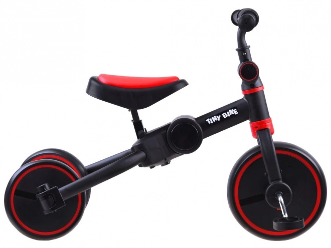 Dětské tříkolové kolo 3v1 Tiny Bike – Červená