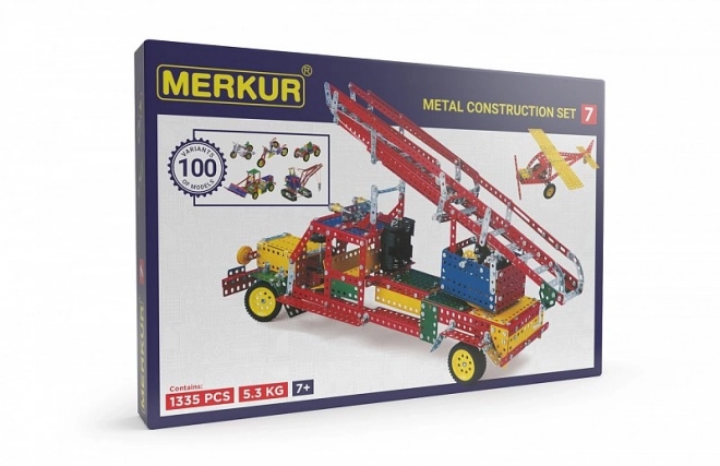 Stavebnice Merkur s 100 modely