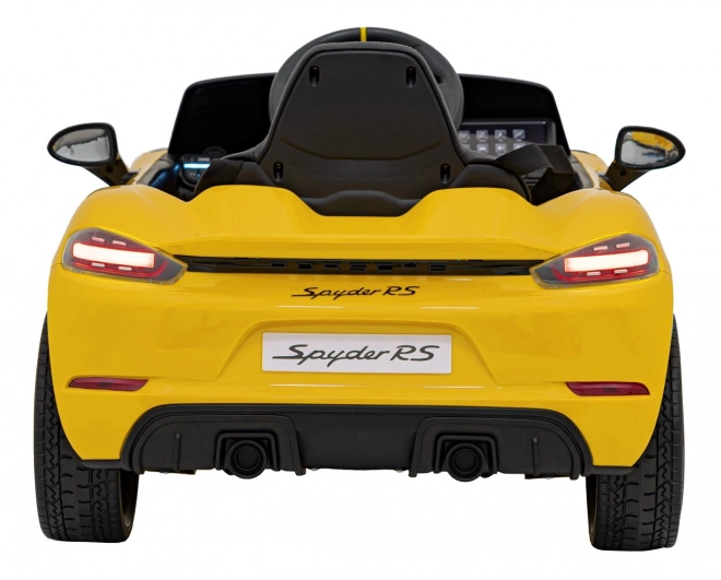 Dětské auto Porsche 718 – Žluté