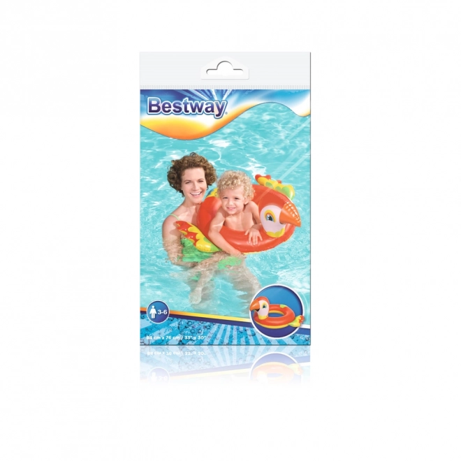 Plavecký kruh 84 x 76 cm Bestway 36128 – Papoušek