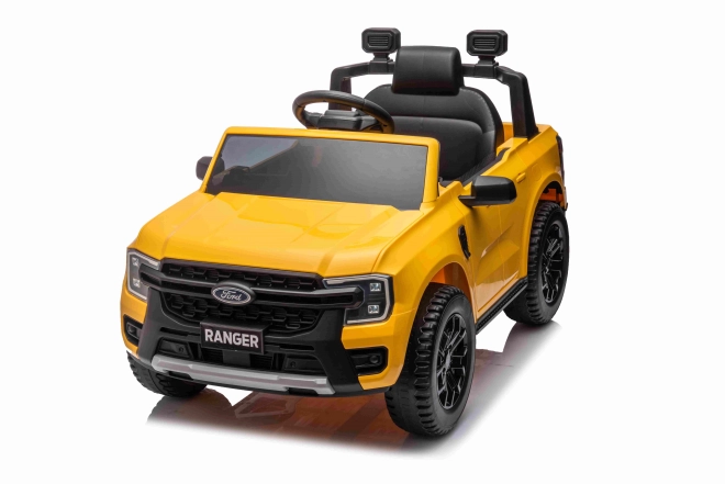 Dětské elektrické auto Ford Ranger Lift Žluté