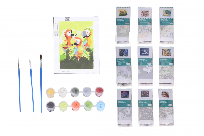 Kreativní set malování podle čísel 20x30 cm