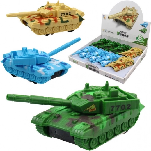 Tank na setrvačník se světlem a zvukem