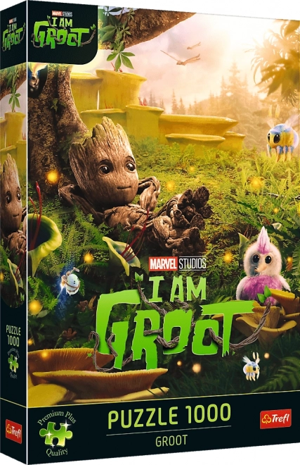 TREFL Puzzle Premium Plus Marvel: Já jsem Groot 1000 dílků