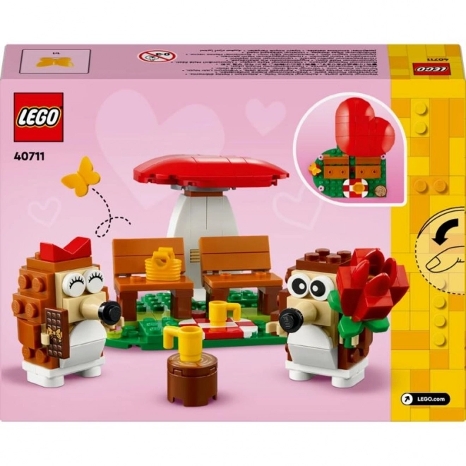 Lego Iconic ježčí romantický piknik