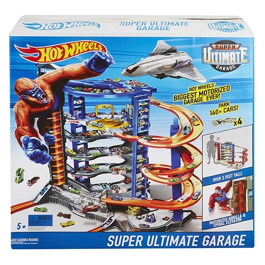 Hot Wheels City Super Ultimate Garáž s obřím heliportem