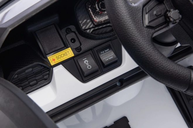 Dětský elektrický vůz Lamborghini Revuelto XL bílý