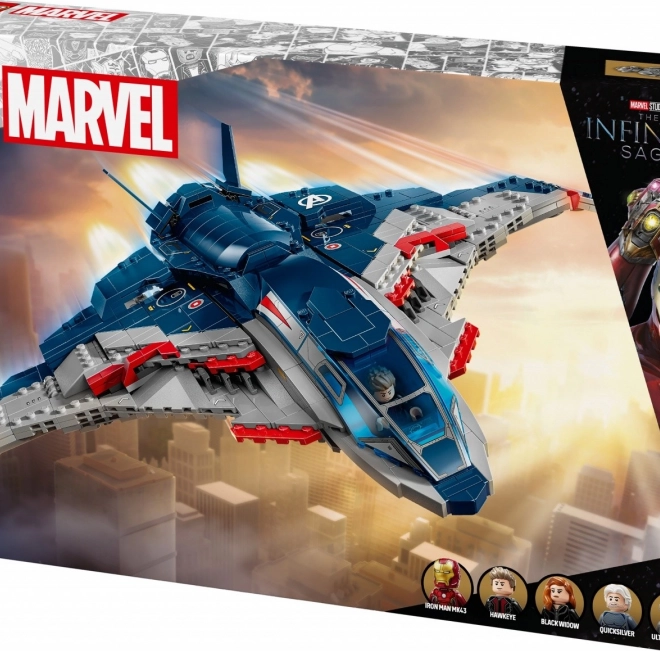 Avengers: Věk Ultrona Quinjet LEGO Marvel