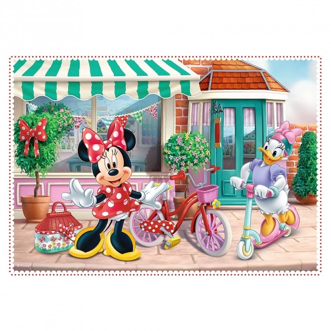 Puzzle 4v1 Minnie s přáteli