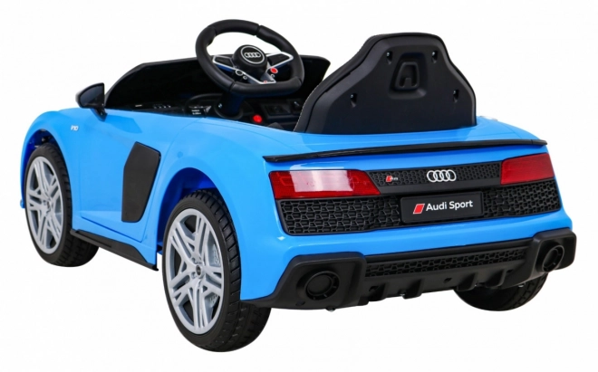 Audi R8 LIFT Bateriové auto + dálkové ovládání + EVA kola + MP3 + LED – Modré
