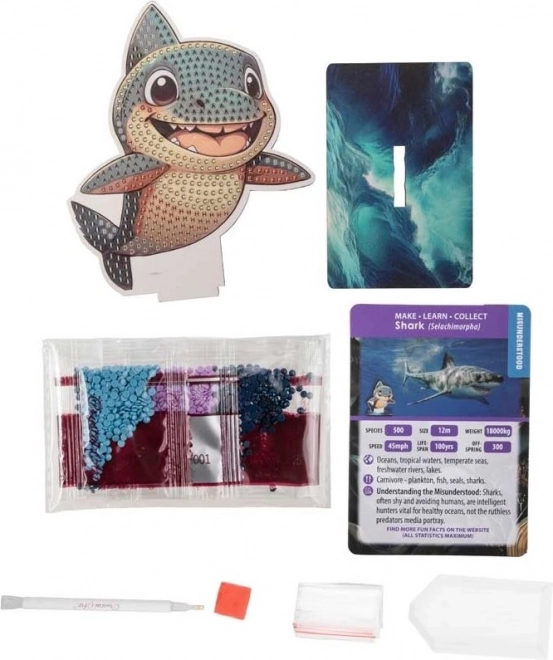 Diamantové malování Oceán: Žralok
