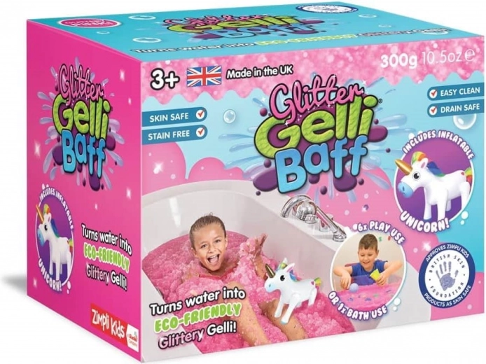 Promění vodu v třpytivé gelové želé