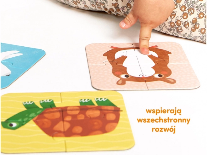 Puzzle pro čtyři - Naši přátelé