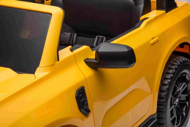 Dětské elektrické auto Ford Ranger Lift Žluté