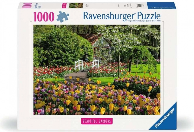 Puzzle Kouzelné zahrady - Zahrada Evropy Keukenhof