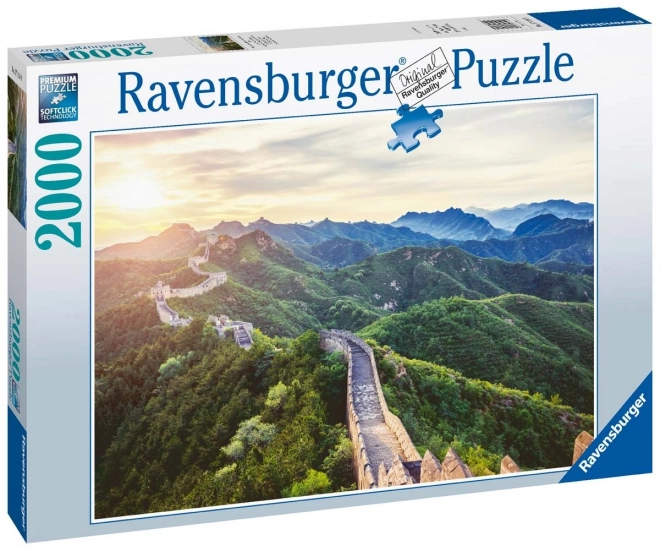 Ravensburger Puzzle Čínská zeď ve sluneční záři 2000 dílků