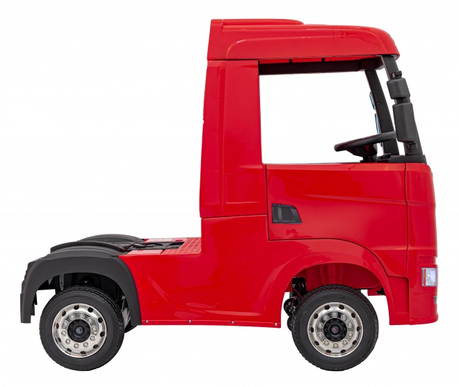 Dětský automobil Scania R-SERIE na baterie - Červená
