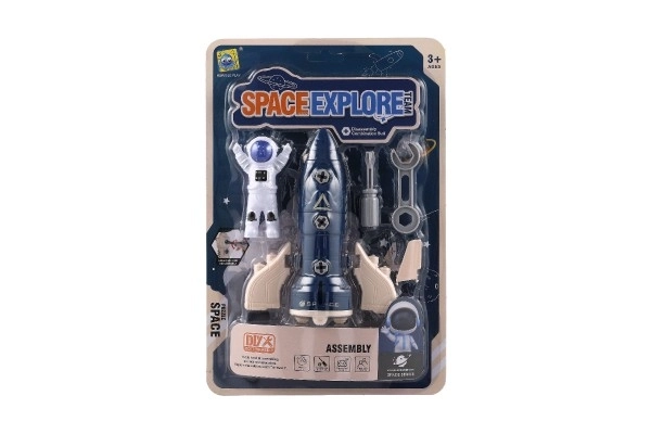Šroubovací vesmírná raketa s doplňky