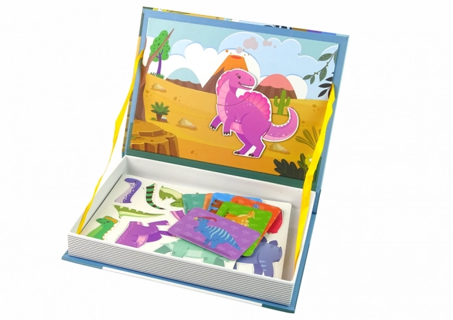Magnetická kniha Dinosauři 36 prvků