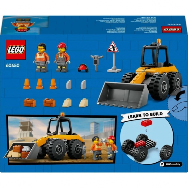 LEGO® City 60450 Žlutý kolový nakladač