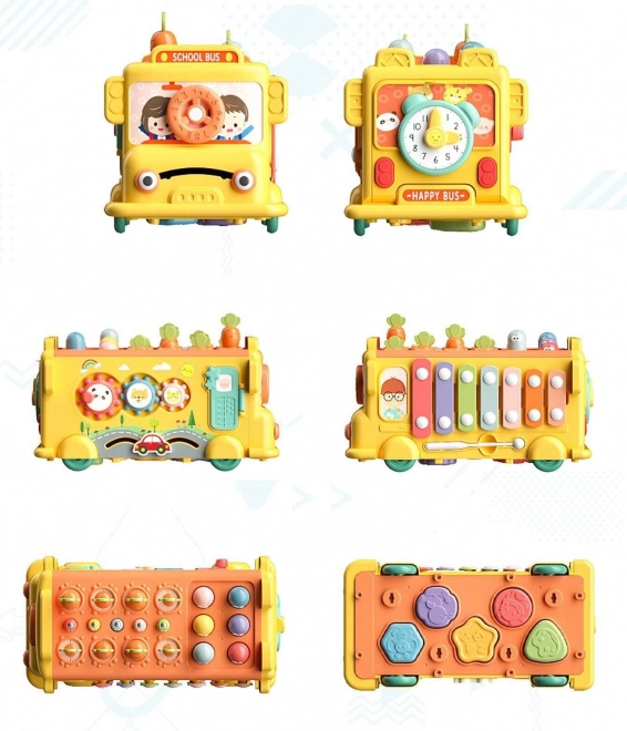 Interaktivní autobus Montessori 6v1