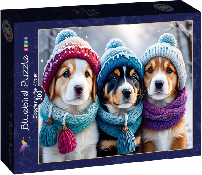 BLUEBIRD Puzzle Pejci v zimě 300 dílků