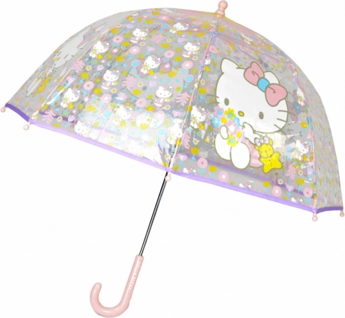 Hello Kitty transparentní deštník