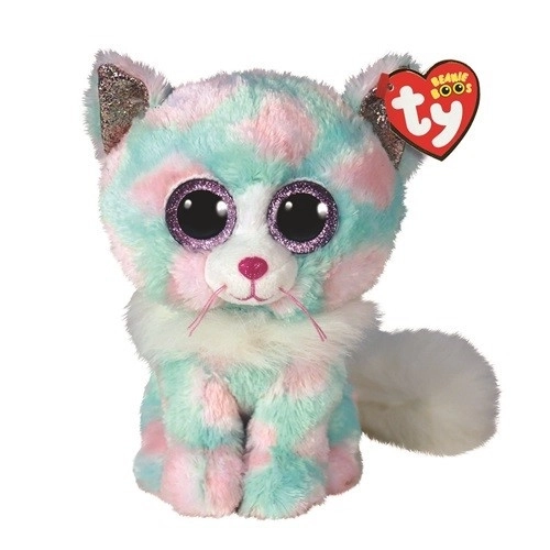 Ty Pastel Opal kočka maskot 15 cm