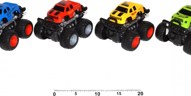 Terénní auto na setrvačník 13 cm