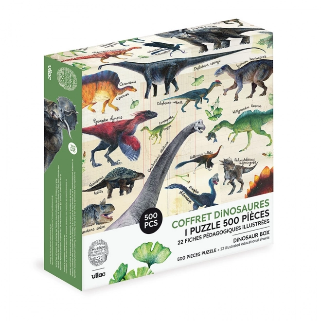 Puzzle dinosauři 500 dílků