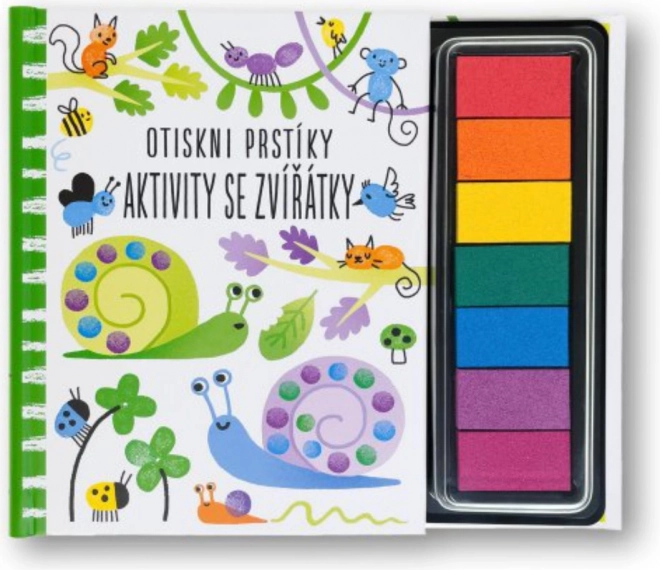 Otiskni prstíky - Aktivity se zvířátky