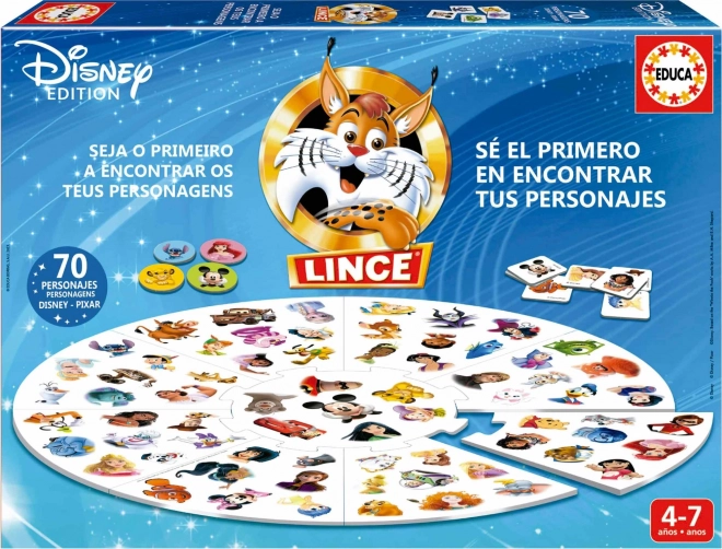 EDUCA Hra Lynx - Disney 100, 70 obrázků