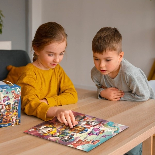 Puzzle PAW Patrol Záchrana dinosaurů