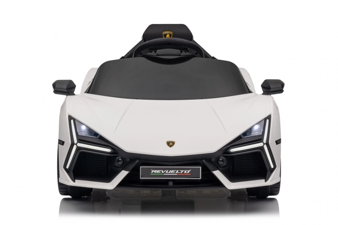 Dětský elektrický vůz Lamborghini Revuelto bílý