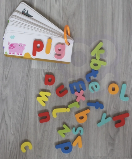 Puzzle abeceda Montessori pro děti s Tooky Toy
