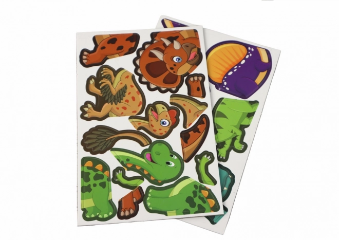 Edukativní Magnetické Puzzle S Motivem Dinosauři