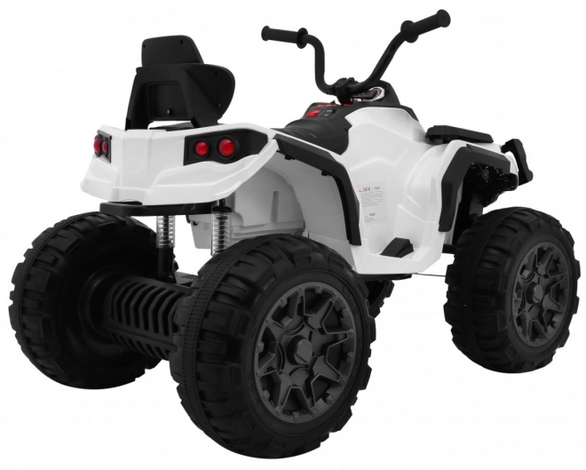 Čtyřkolka ATV 2,4GHz na baterie pro děti + Dálkové ovládání + Kola EVA + Rádio MP3 + Startování zdarma – bílá