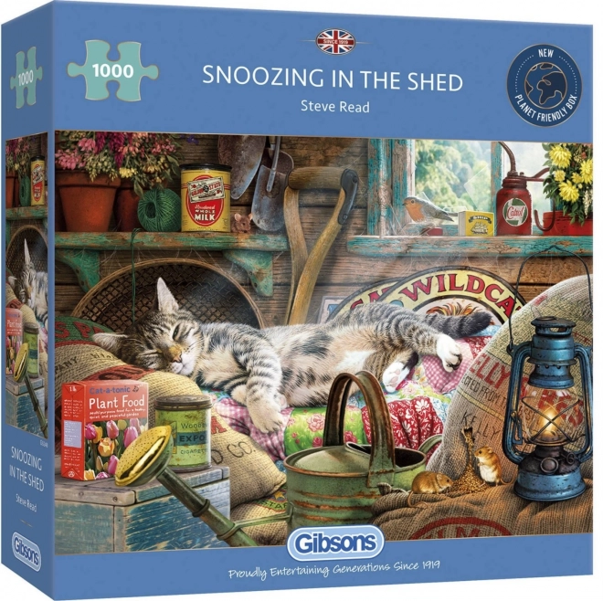 Puzzle Odpočinek 1000 dílků od Gibsons