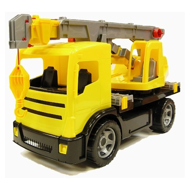 Dětský autojeřáb s plně mechanickými funkcemi