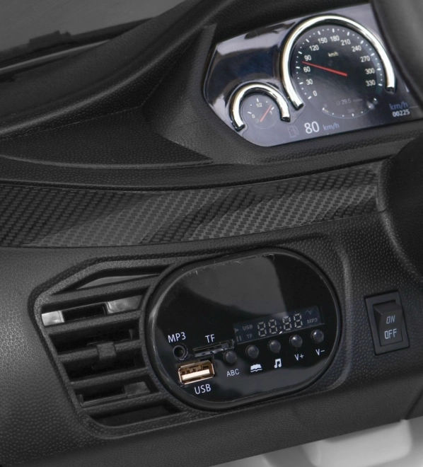 Elektrycké auto BMW X6M pro děti - bílé