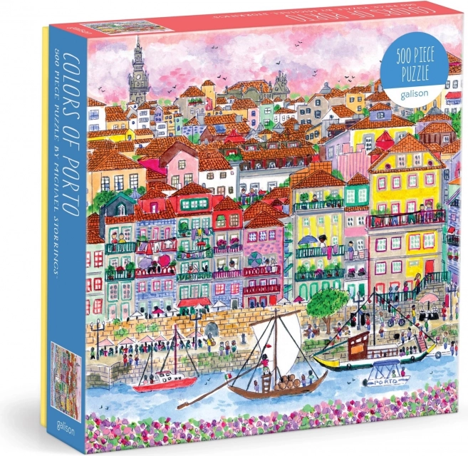 Čtvercové puzzle Barvy Porta 500 dílků