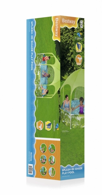 Dětský zahradní bazén 244 cm x 51 cm Bestway 56432 Green