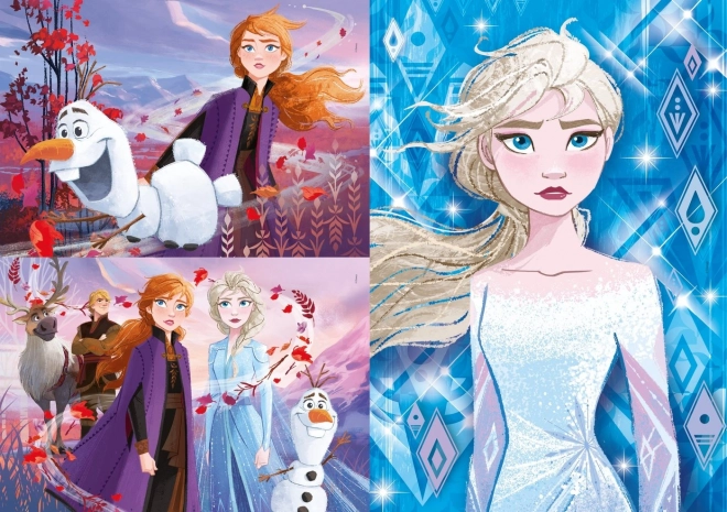 Clementoni Puzzle Ledové Království 2, 3x48 dílků