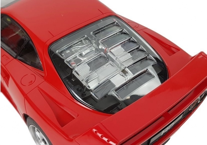 Auto Ferrari F40 na dálkové ovládání R/C 1:14 červené 27 Mhz