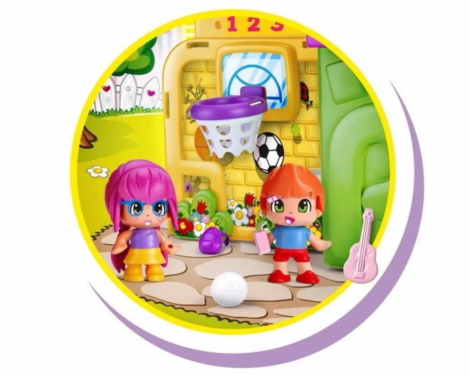 Sada figurek Pinypon City School se 3 panenkami