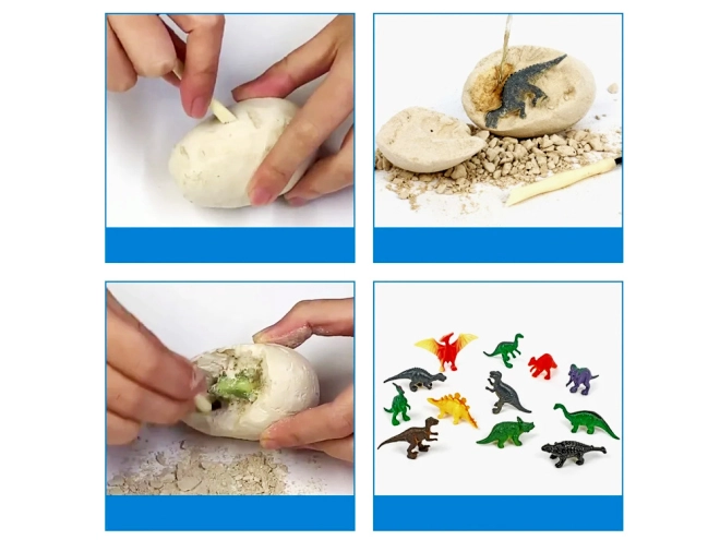 12 dinosauřích překvapení v každém vejci