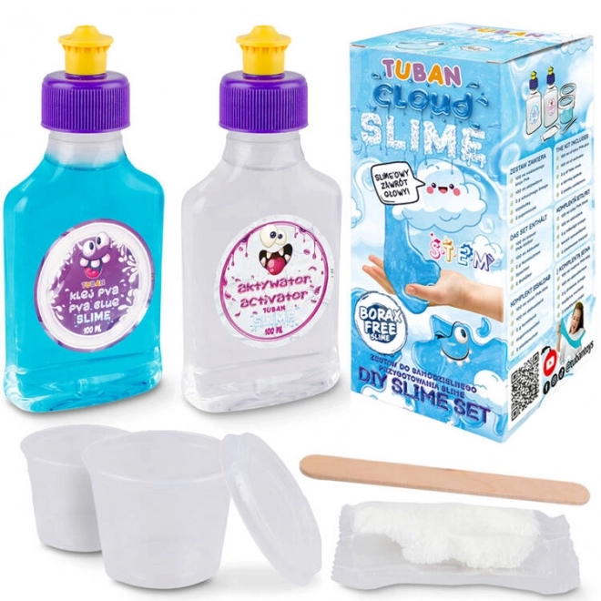 Tuban sada super slime cloud kreativní hračka