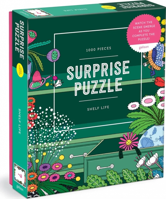 GALISON Surprise puzzle Život na poličce 1000 dílků
